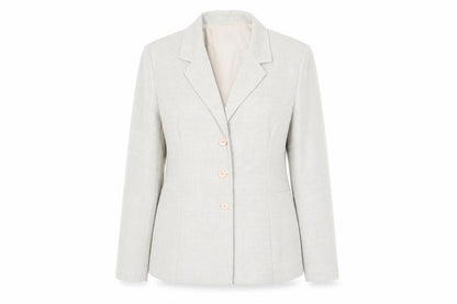 Warp+Weft Womens Green Jacket Blazer Size 16 Button