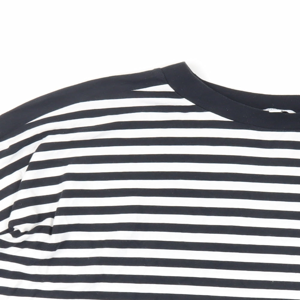 Womens UK Size M NEXT Black Basic T-Shirt