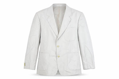 Mens UK Size 44 Chums Regular Beige Suit Jacket