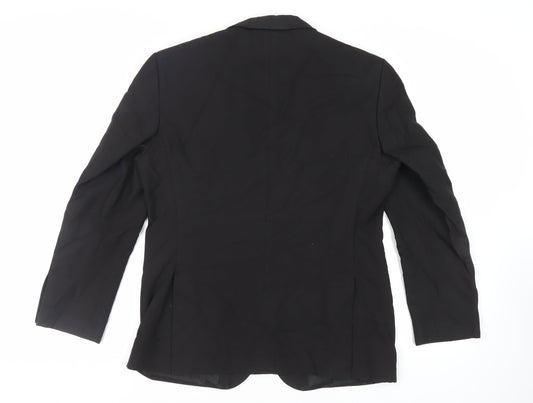 Mens UK Size 40 Marks and Spencer Regular Black Suit Jacket