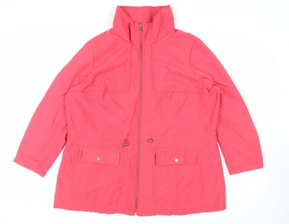 Womens UK Size 18 Marks and Spencer Pink Jacket