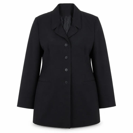 Womens UK Size 12 Classic Woman Black Jacket