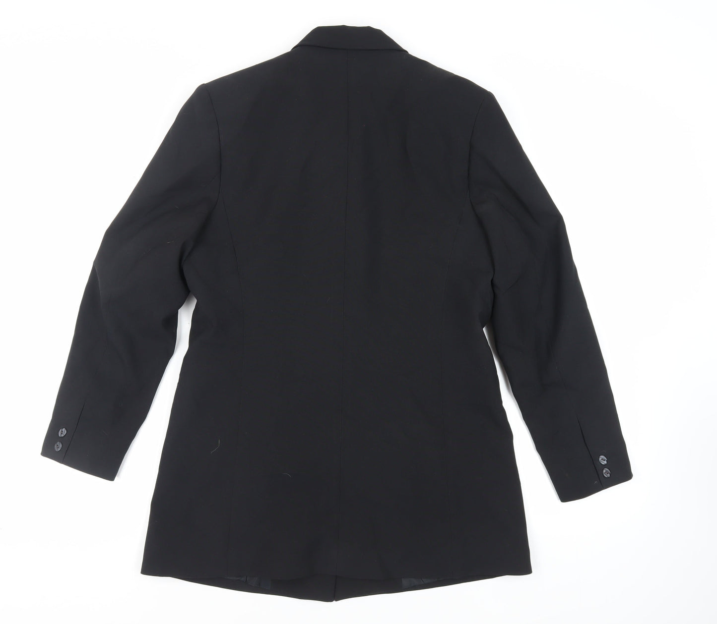 Womens UK Size 12 Classic Woman Black Jacket