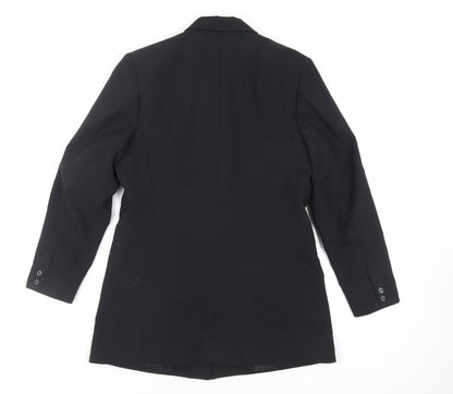 Womens UK Size 12 Classic Woman Black Jacket
