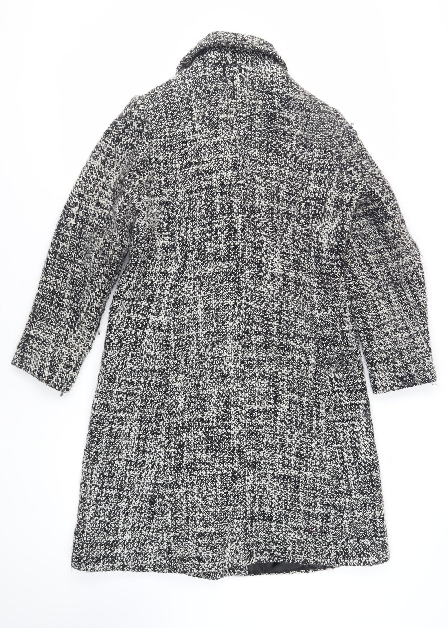 Womens UK Size 12 Yazz Black Overcoat