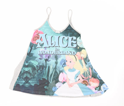 Womens UK Size 6 Disney Grey Camisole Tank