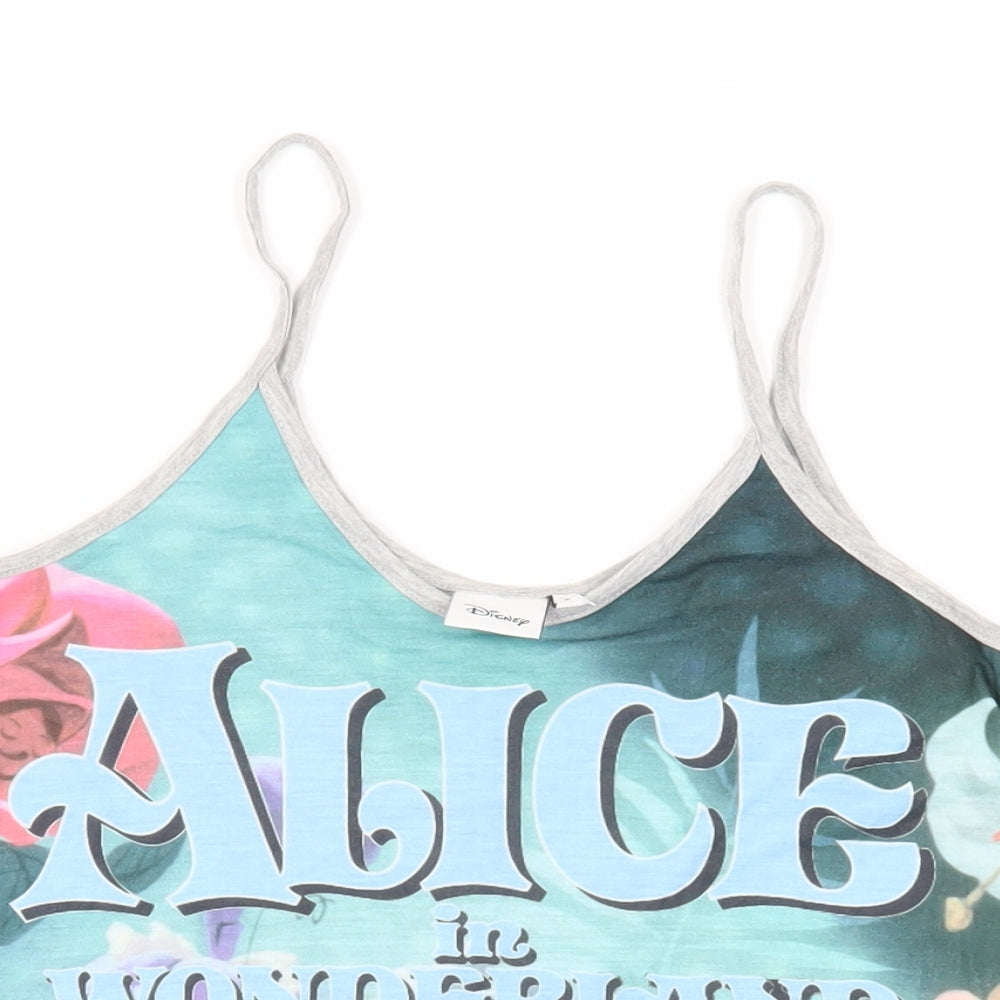 Womens UK Size 6 Disney Grey Camisole Tank