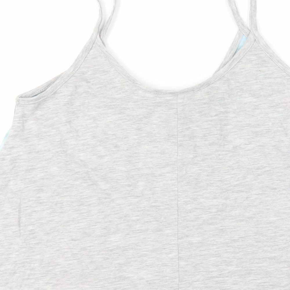 Womens UK Size 6 Disney Grey Camisole Tank