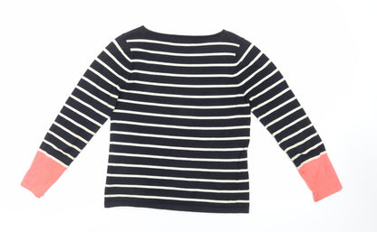 Womens UK Size 8 Marks and Spencer Blue Pullover Jumper