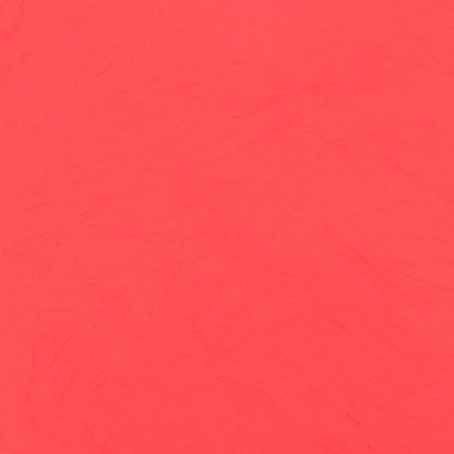 Womens UK Size 10 New Look Red Basic T-Shirt