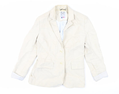 Womens UK Size 12 Crew Clothing Beige Jacket