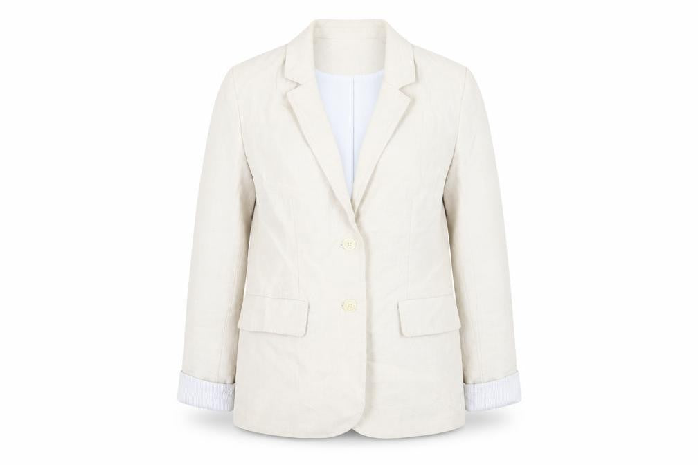 Womens UK Size 12 Crew Clothing Beige Jacket