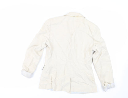 Womens UK Size 12 Crew Clothing Beige Jacket