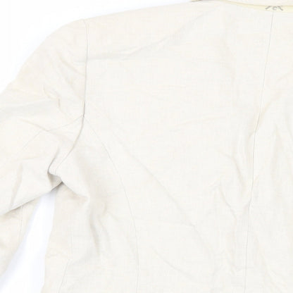 Womens UK Size 12 Crew Clothing Beige Jacket