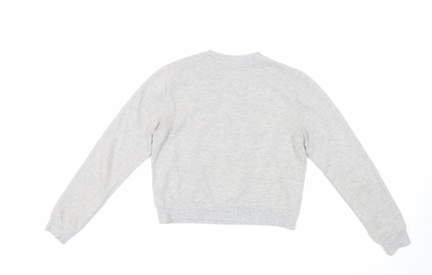Womens UK Size S FOREVER 21 Grey Pullover Sweatshirt
