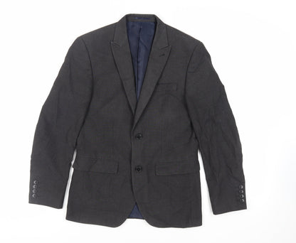 Mens UK Size 36 NEXT Regular Grey Suit Jacket