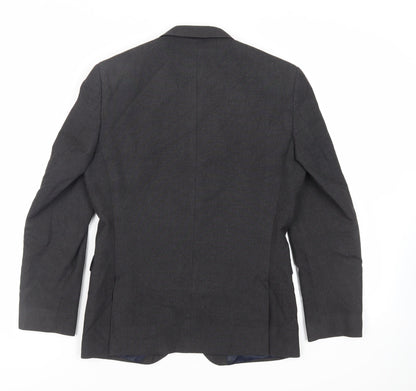 Mens UK Size 36 NEXT Regular Grey Suit Jacket