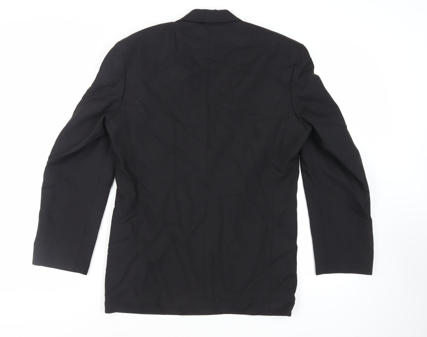 Mens UK Size 36 Marks and Spencer Regular Black Suit Tuxedo