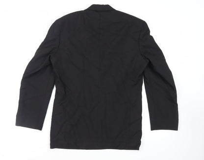 Mens UK Size 36 Marks and Spencer Regular Black Suit Tuxedo