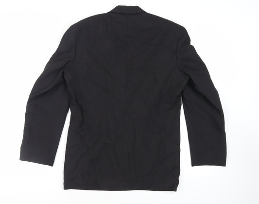 Mens UK Size 36 Marks and Spencer Regular Black Suit Tuxedo