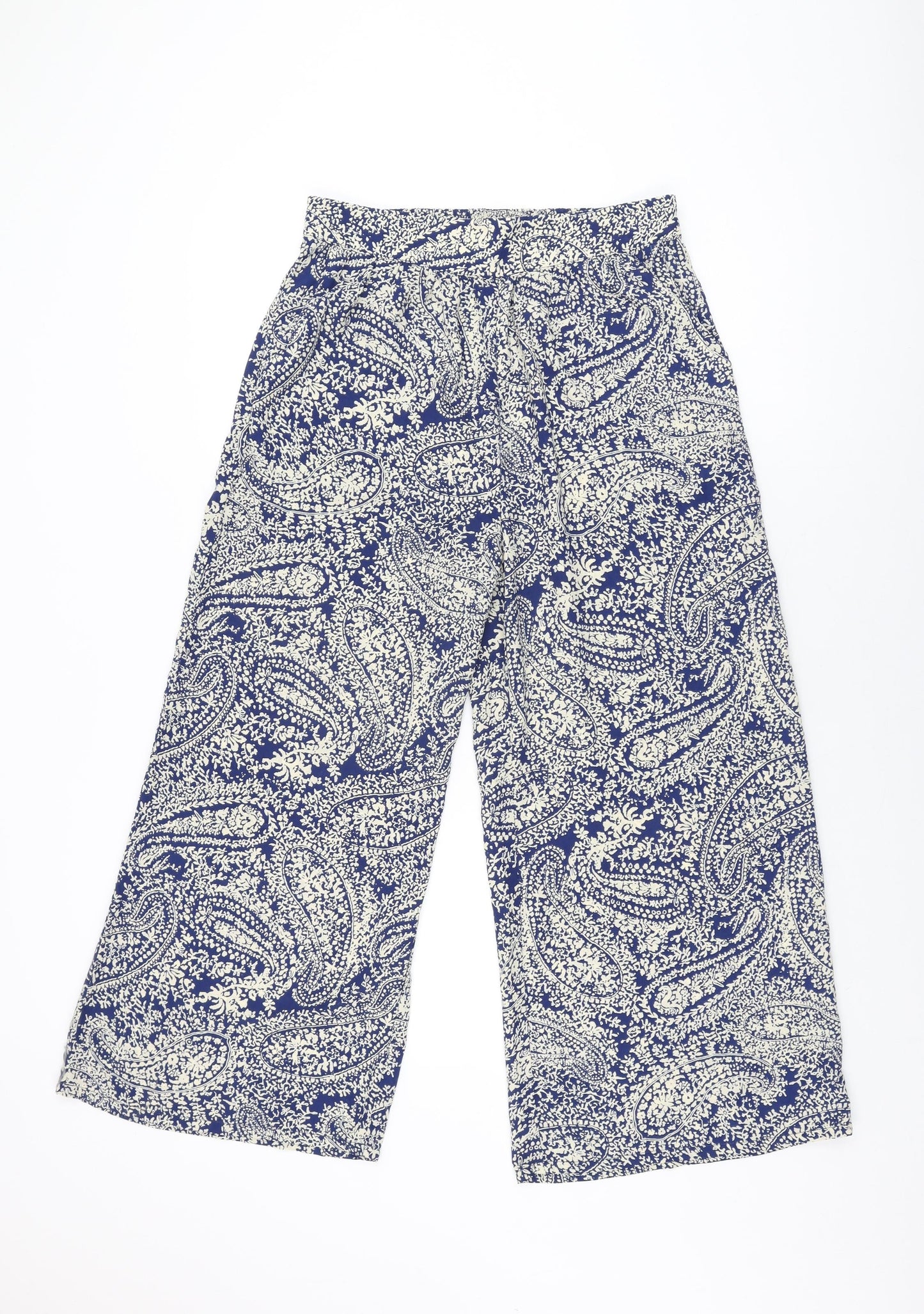 Womens UK Size 12 Louche Regular Fit  Blue Trousers