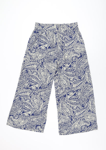 Womens UK Size 12 Louche Regular Fit  Blue Trousers