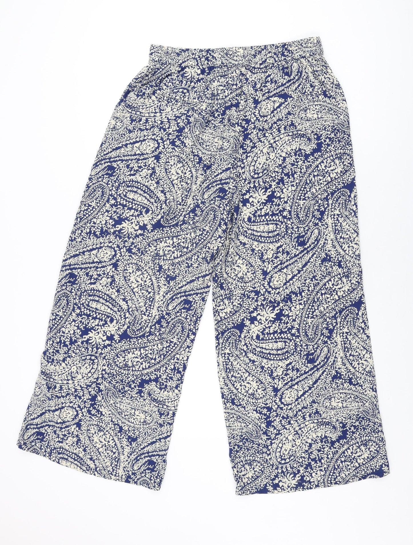 Womens UK Size 12 Louche Regular Fit  Blue Trousers