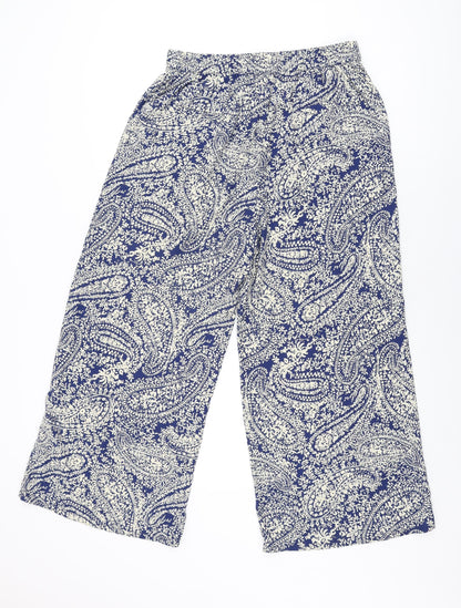 Womens UK Size 12 Louche Regular Fit  Blue Trousers