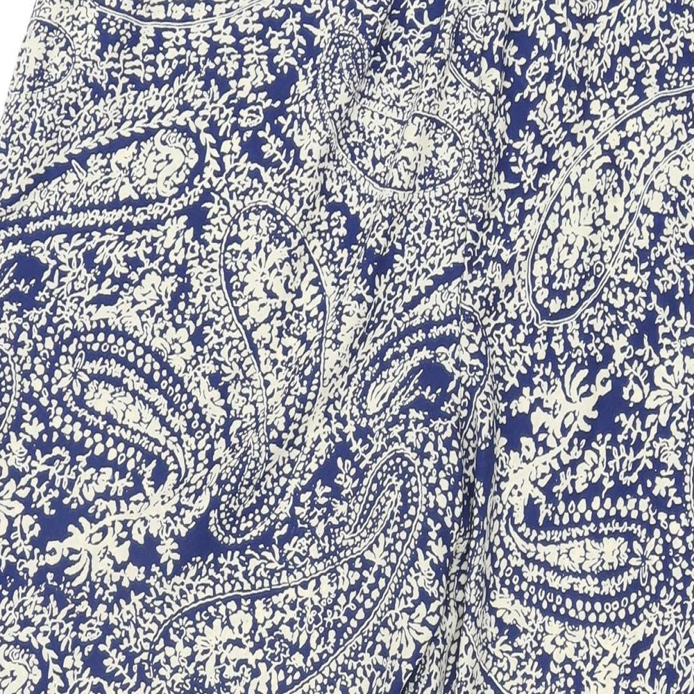 Womens UK Size 12 Louche Regular Fit  Blue Trousers
