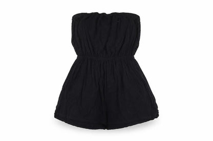 Womens UK Size 12 ASOS One-Piece Black Playsuit