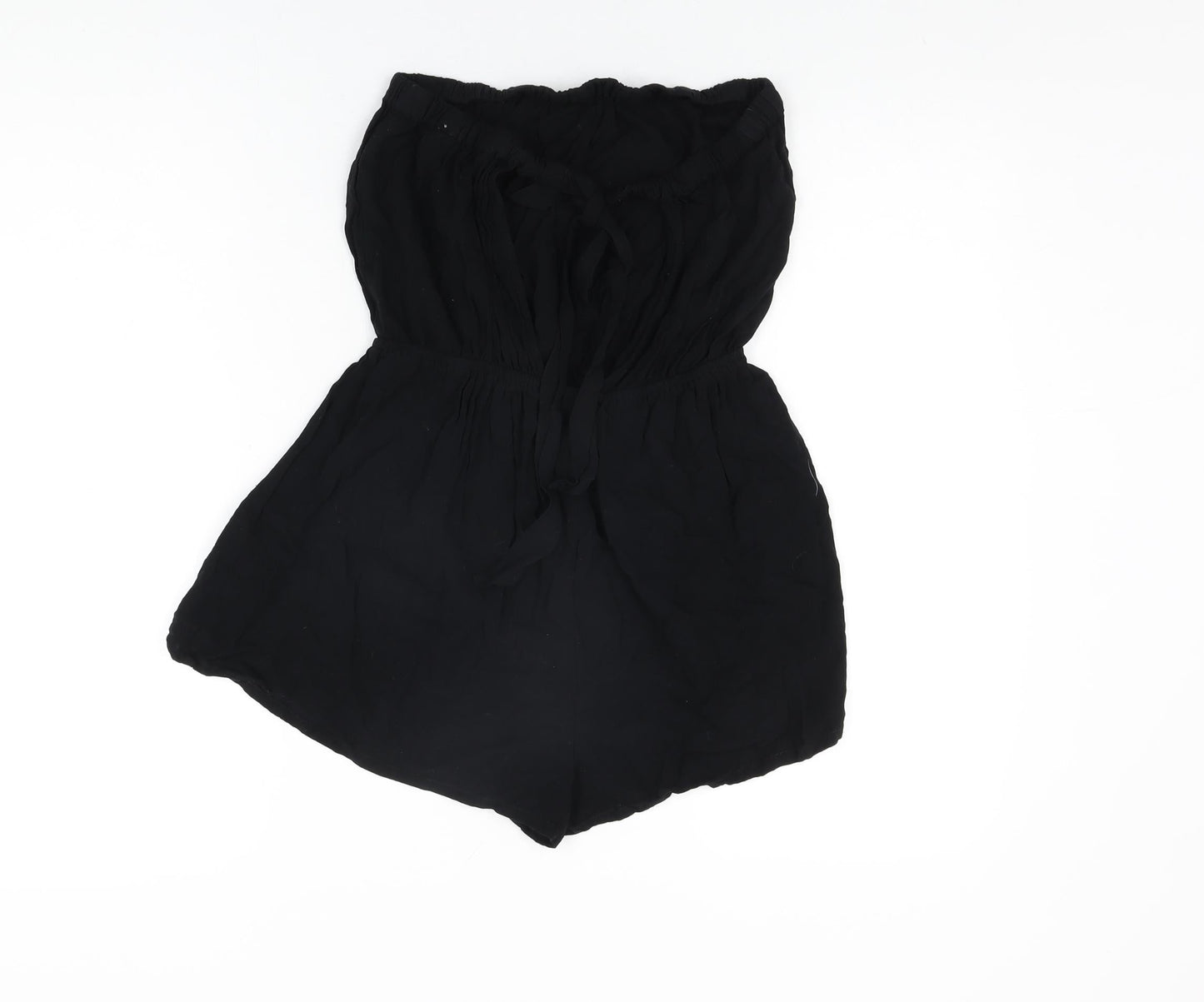 Womens UK Size 12 ASOS One-Piece Black Playsuit