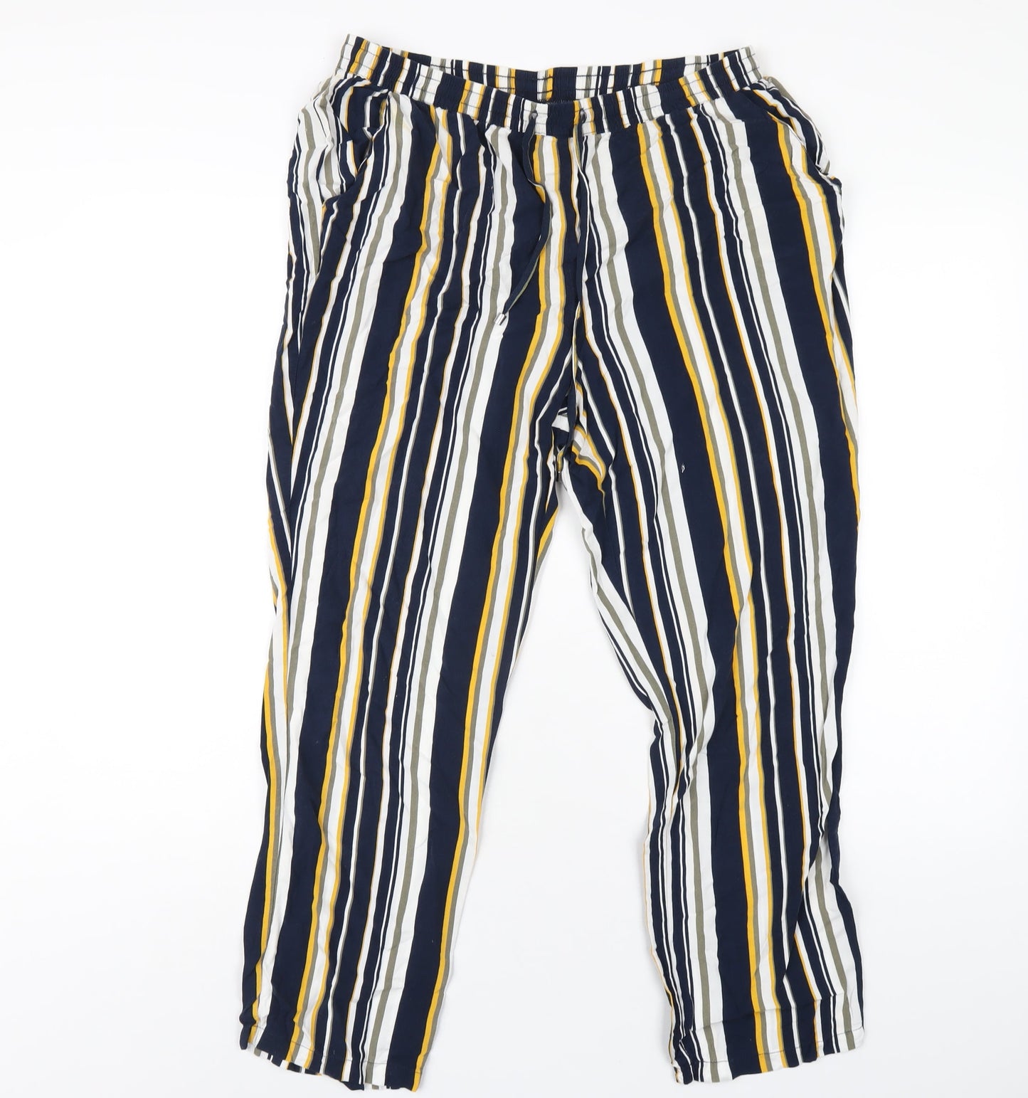 Womens UK Size 16 Damart Regular Fit  Multicoloured Trousers