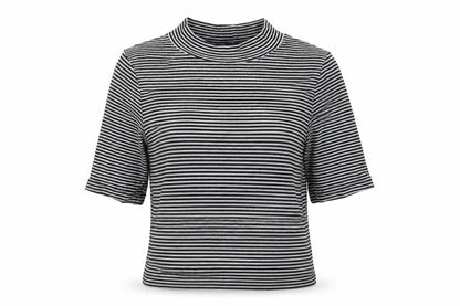 Womens UK Size M H&M Grey Basic T-Shirt