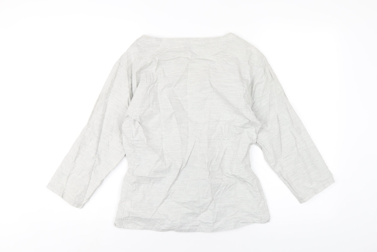 Womens UK Size S Gap Grey Basic T-Shirt