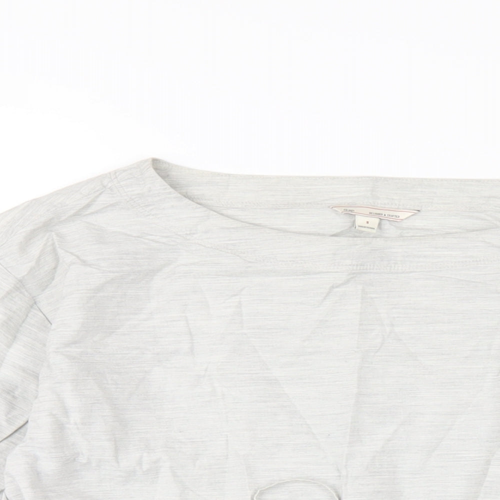 Womens UK Size S Gap Grey Basic T-Shirt
