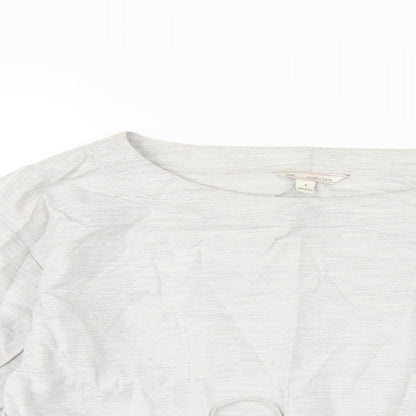Womens UK Size S Gap Grey Basic T-Shirt