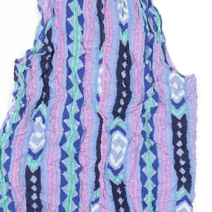 Womens UK Size 10 H&M Multicoloured Basic Tank
