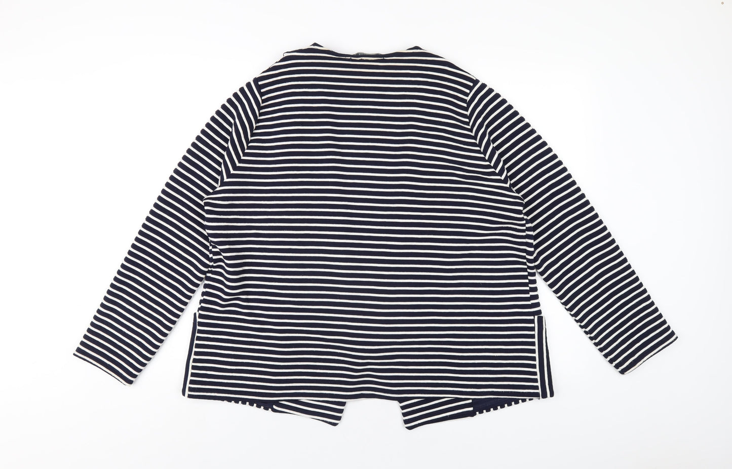 Lakeland Womens Blue Striped Jacket Size XL