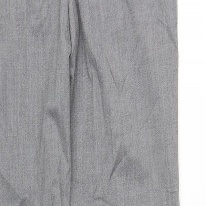 Mens UK Size 34 Marks and Spencer Regular Grey Suit Tuxedo