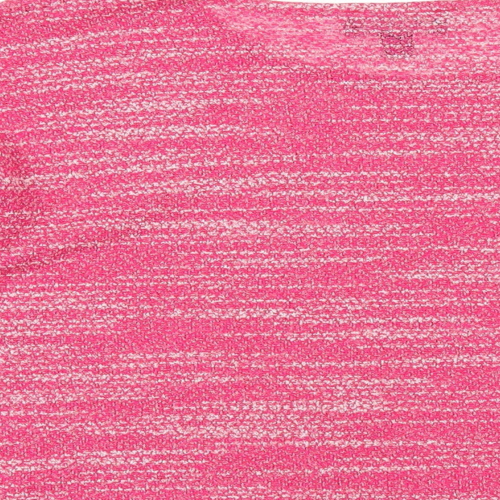 Womens UK Size 14 Saloos Pink Basic T-Shirt
