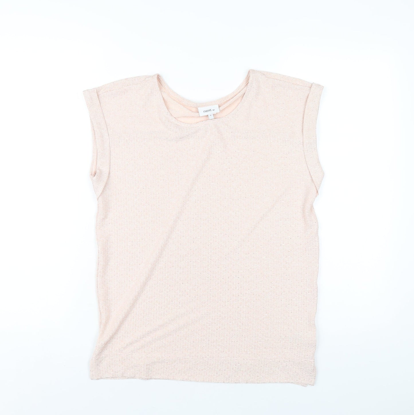 Womens UK Size 6 NEXT Pink Basic T-Shirt