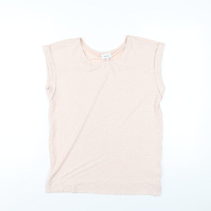 Womens UK Size 6 NEXT Pink Basic T-Shirt