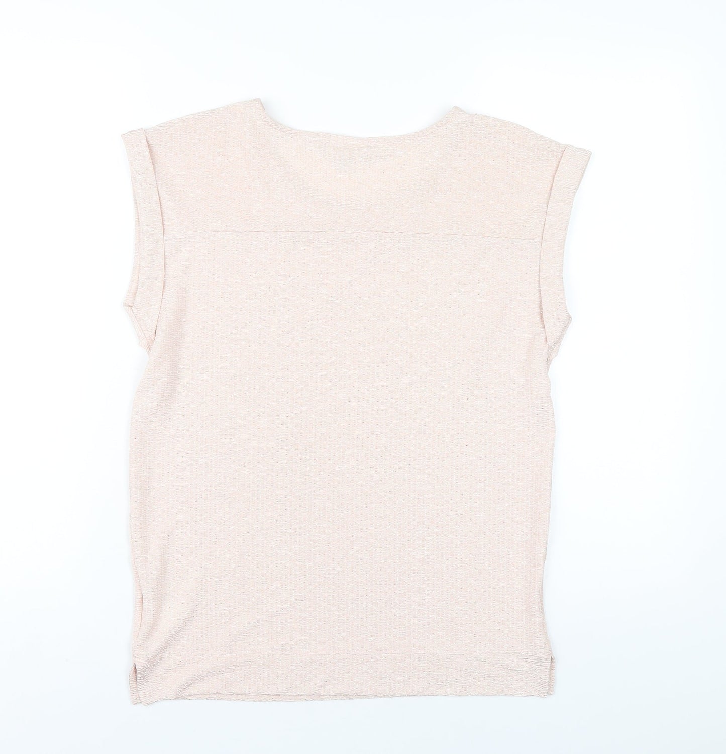 Womens UK Size 6 NEXT Pink Basic T-Shirt
