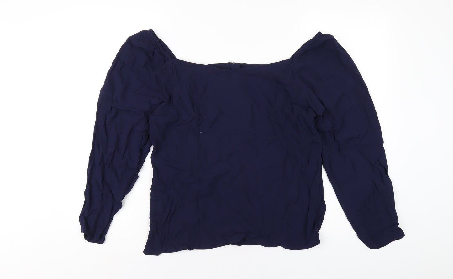 Womens UK Size 18 NEXT Blue Basic T-Shirt