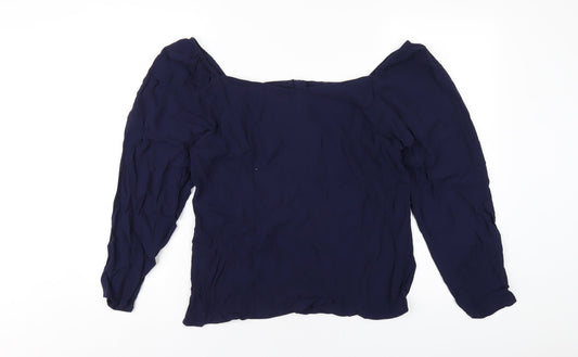 Womens UK Size 18 NEXT Blue Basic T-Shirt