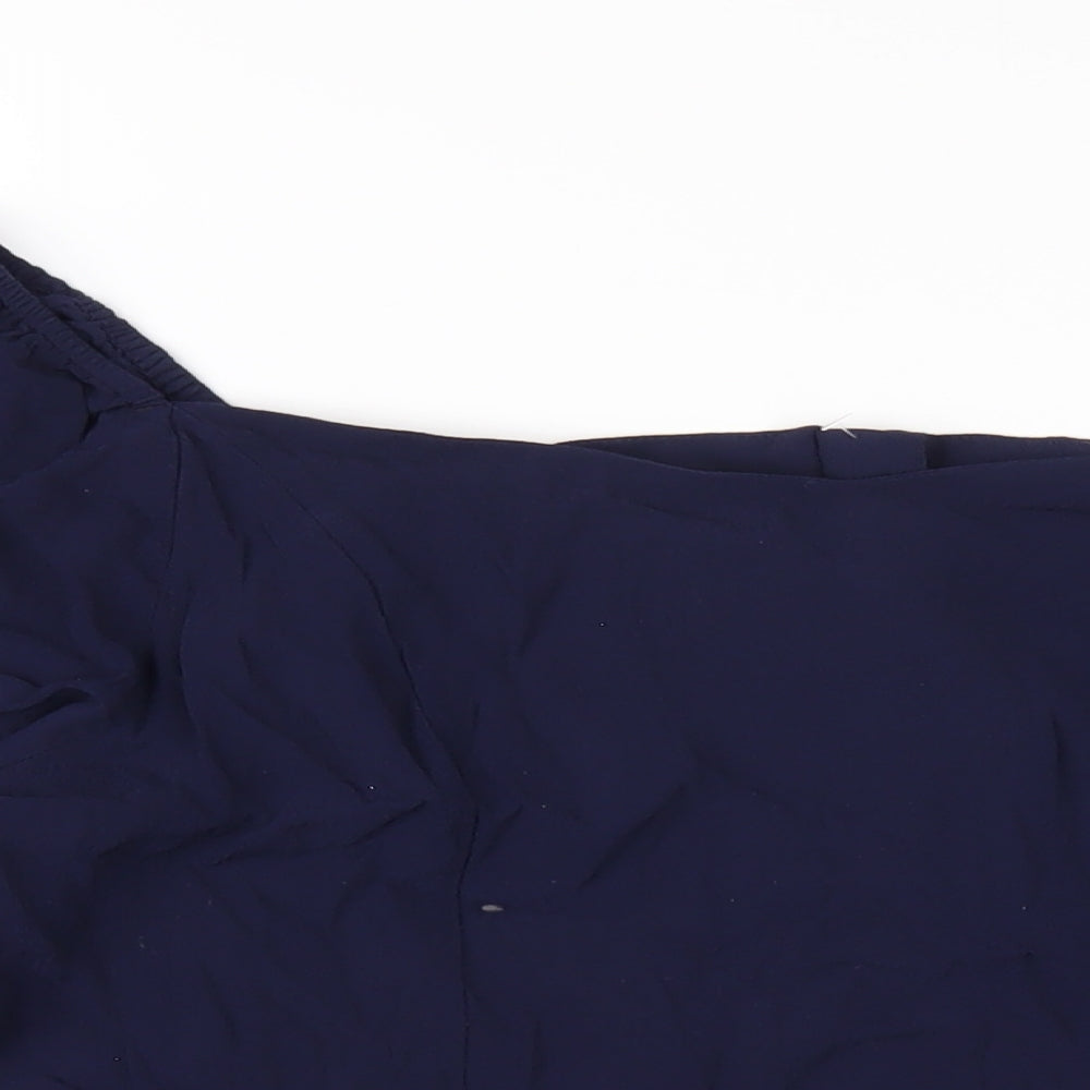 Womens UK Size 18 NEXT Blue Basic T-Shirt
