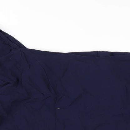 Womens UK Size 18 NEXT Blue Basic T-Shirt