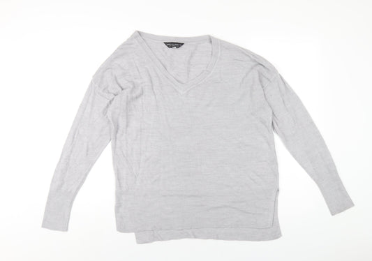Womens UK Size 14 Dorothy Perkins Grey Pullover Jumper