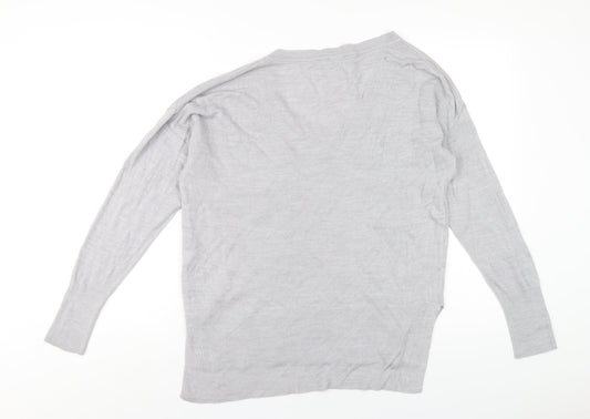 Womens UK Size 14 Dorothy Perkins Grey Pullover Jumper