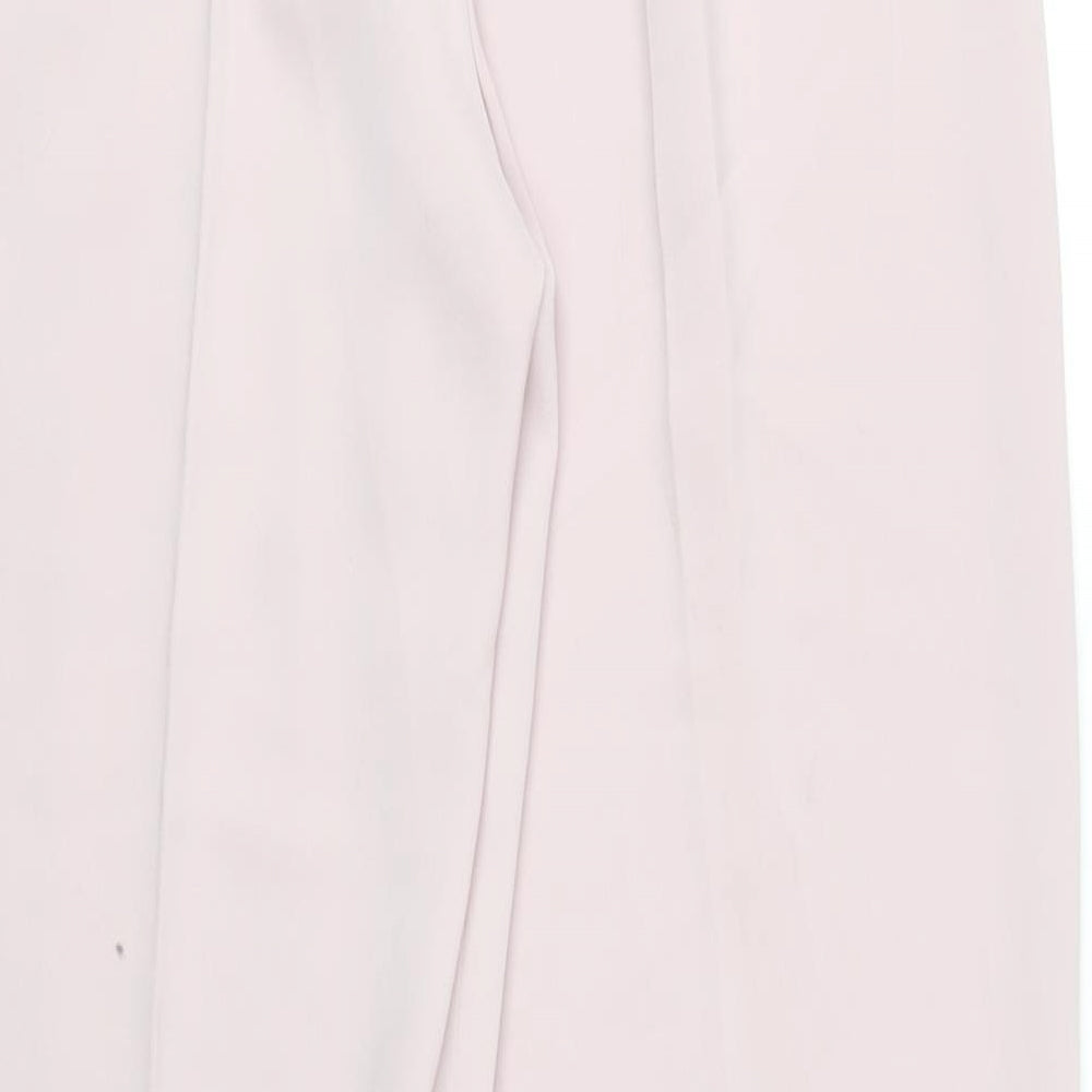 Womens UK Size 14 NEXT Regular Fit  Pink Trousers